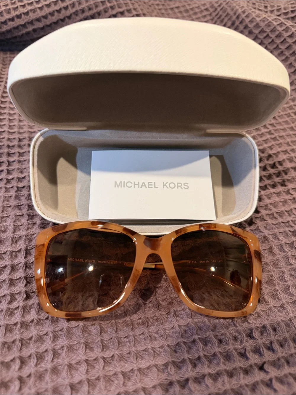 Michael Kors Tortoiseshell Sunglasses - Brown Lenses brand new without tags